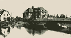 Abbildung: Krankenhaus in Kehl anno 1916