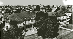 Abbildung: Krankenhaus in Kehl in den 30er Jahren