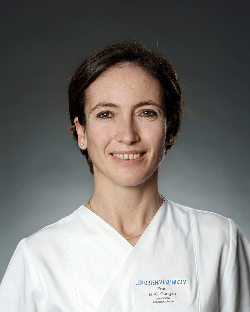 Portrait: Dr. Maria-Christina Gangan - EDAIC Fachärztin für Anästhesiologie, Spezielle Intensivmedizin