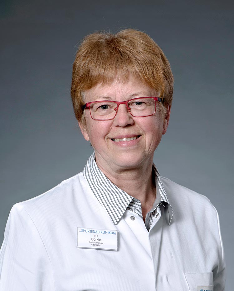 Portrait: Dr. Christa Bürkle - Fachärztin für Strahlentherapie
