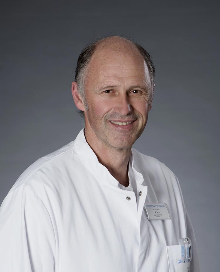 Portrait: Dr. Kurt-Ulrich Adam - Facharzt für Chirurgie, Spezielle Viszeralchirurgie